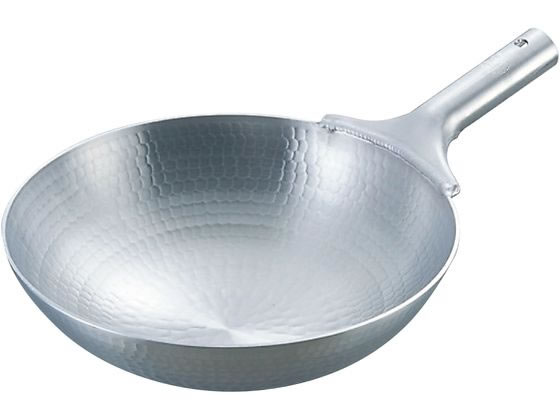 【お取り寄せ】中尾アルミ アルミ 打出 中華片手鍋 33cm 0197800 両手鍋 外輪鍋 円付鍋 片手鍋 鍋 フライパン 厨房 キッチン