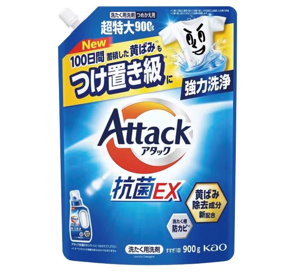 楽天市場】アタック 抗菌exスーパークリアジェル 詰め替え 770gの通販