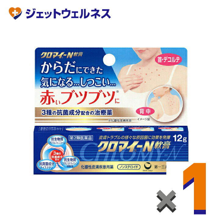 乐天商城 - 【第2類医薬品】クロマイ-N軟膏 12g