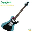 Grass Roots G-STREAM-Miku Specs BODY: Basswood (Thickness 45mm) NECK: Hard Maple 3P FINGERBOARD: Rosewood RADIUS: 305R SCALE: 648mm NUT: Duracon (42mm) FRET: J, 24frets INLAY: (Top)Geometric, (Side)Dot CONSTRUCTION: Bolt-on TUNER: Rotomatic Type BRIDGE: BS202 PICKUPS: (Neck) GH-1G, (Bridge) GH-1G CONTROLS: Bridge&Neck Volume, Bridge&Neck Tone, Toggle PU Selector COLOR: Miku Blue ※商品画像はサンプルです。 ★掲載の商品は店頭や他のECサイトでも並行して販売しております。在庫情報の更新には最大限の努力をしておりますが、ご注文が完了しましても売り切れでご用意できない場合がございます。 　また、お取り寄せ商品の場合、生産完了などの理由でご用意できない場合がございます。 　その際はご注文をキャンセルさせていただきますので、予めご了承くださいませ。 ★お届け先が北海道や沖縄、その他離島の場合、「送料無料」と表記の商品であっても別途中継料や送料を頂戴いたします。その際は改めてご連絡を差し上げますのでご了承ください。