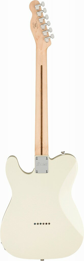 Squier by Fender Affinity Series™ Telecaster&reg; Olympic White Laurel Fingerboardスクワイア スクワイヤー テレキャスター エレキギター ホワイト【Stage-Rakuten Guitar SET】白 3