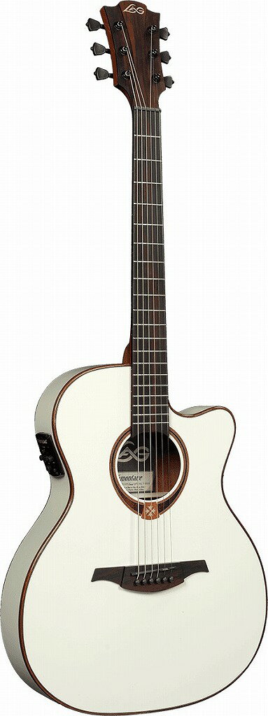 LAG GUITARS Tramontane 118 T118ASCE-IVO ラグ アコースティックギター アコギ フォークギター エレアコ ホワイト 【Stage-Rakuten Guitar SET】 2