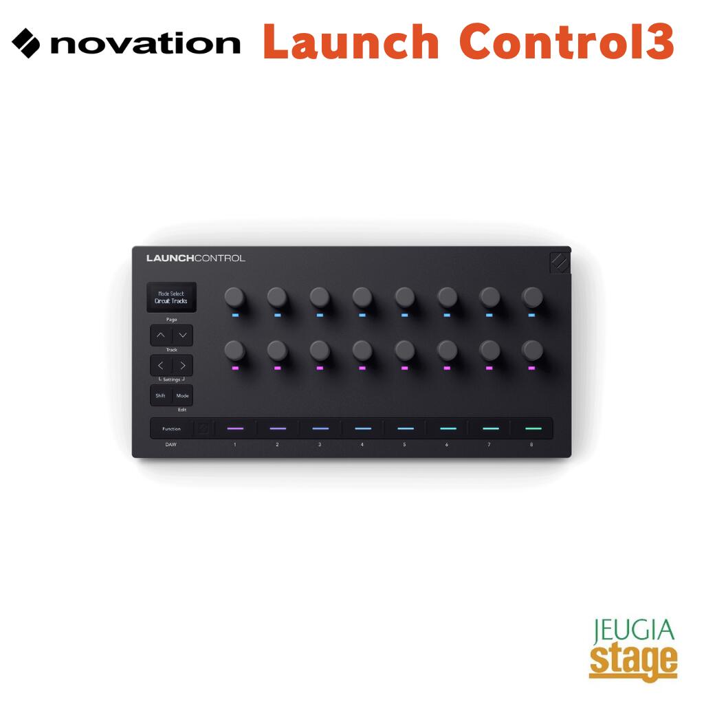 Digital Recording Tools - 【新製品】Novation Launch Control 3 ノベーション ラウンチコントロール MIDIコントローラー【Stage-Rakuten Desk Top Music】 DTM DAW