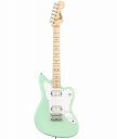 Squier by Fender Mini Jazzmaster HH フェンダーJazzmasterのクラシカルなスタイリングとトーンをコンパクトサイズにした楽器を求めているプレイヤーにとって最適なチョイスです。 薄く軽量なボディとCシェイプネックのコンビネーションは快適な演奏性を実現し、3ウェイスイッチングが可能な2基のSquierハムバッカーは多彩なサウンドメイキングが可能です。ハードテイルブリッジは安定したチューニングを提供します。 Series: Mini Body Material: Poplar Body Finish: Gloss Polyurethane Neck: Maple, “C” Shape Neck Finish: Satin Urethane Fingerboard: Maple, 9.5” (241 mm) Frets: 20, Narrow Tall Position Inlays: Black Dot (Maple) Nut (Material/Width): Synthetic Bone, 1.60” (40.6 mm) Tuning Machines: Die-Cast Sealed Scale Length: 22.75” (578 mm) Bridge: 6-Saddle Hardtail Pickguard: 1-Ply White Pickups: Standard Humbucking (Bridge), Standard Humbucking (Neck) 色違いの『Squier Mini Jazzmaster』も絶賛販売中！ ◇Mini Jazzmaster Olympic White OWT でお探しの方はコチラ ◇Mini Jazzmaster Daphne Blue DPB でお探しの方はコチラ ◇Mini Jazzmaster Surf Green SFG でお探しの方はコチラ 練習する際に必要なアンプなどもセットになって数量限定で絶賛販売中！ ◇詳しくはこちらをクリック 夜間の練習にも最適なヘッドホンアンプセットも数量限定で絶賛販売中！ ◇詳しくはこちらをクリック ※商品画像はサンプルです。 ※商品の汚れや状態はお問い合わせ下さい。 ※掲載の商品は店頭や他のECサイトでも並行して販売しております。在庫情報の更新には最大限の努力をしておりますが、ご注文が完了しましても売り切れでご用意できない場合がございます。 その際はご注文をキャンセルさせていただきますので、予めご了承くださいませ。 また、お取り寄せ商品の場合、生産完了などの理由でご用意できない場合がございます。 ※お届け先が北海道や沖縄、その他離島の場合、「送料無料」と表記の商品であっても別途中継料や送料を頂戴いたします。その際は改めてご連絡を差し上げますのでご了承ください。　