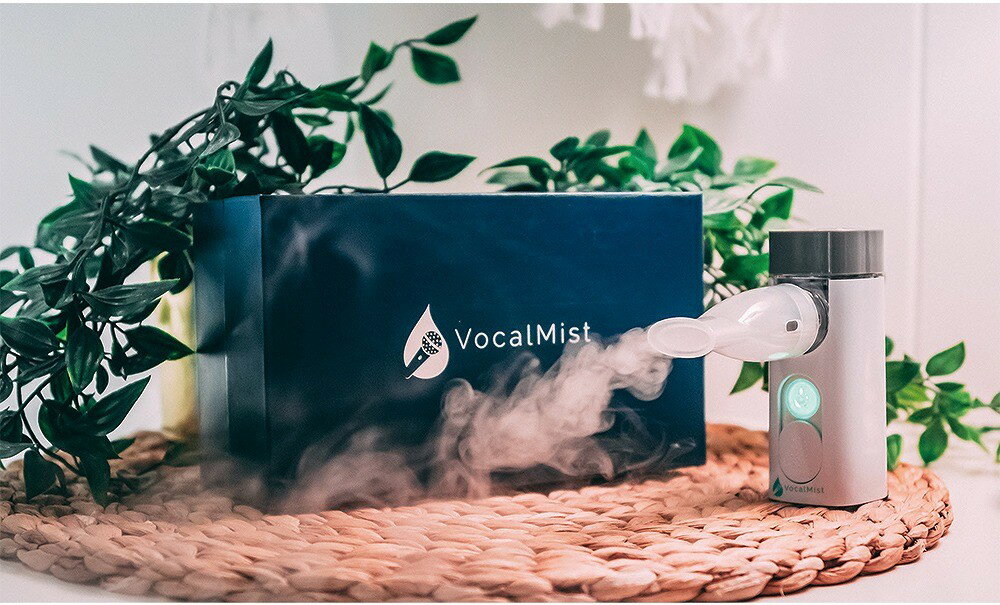 【乾燥から喉を守る！】Vocal Mist Portable Nebulizer ヴォーカルミスト ネブライザー ボイスケア 保湿ケア 乾燥対策