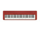 【楽器店大賞2021年受賞!】CASIO CT-S1 RD Red Casiotone カシオ キーボード カシオトーン 61鍵 レッド