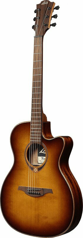 LAG Guitars Tramontane T118ASCE AUDITORIUM SLIM CUTAWAY ELECTRO BROWN SHADOW ラグ ギターズ トレモンテイン アコースティックギター アコギ エレアコ オーディトリアム ブラウン シャドウ