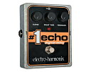 ELECTRO-HARMONIX ( エレクトロハーモニックス ) /#1 ECHO デジタルディレイ #1 Echoは、これまでにElectro-Harmonixが生み出してきた優れたアナログ・ディレイデザインの経験が注ぎ込まれており、デジタル・ディレイでありながら音楽的かつ、ナチュラルでウォームなアナログトーンを得られます。ディレイタイムは最長2秒まで設定可能です。 SPEC ■ギター用エフェクター ■デジタルディレイ ■コントロール：ブレンド、ディレイタイム、フィードバック ■専用電源アダプター付属 ※画像はイメージです。 ※商品の汚れや状態はお問い合わせ下さい。 ※掲載の商品は店頭や他のECサイトでも並行して販売しております。在庫情報の更新には最大限の努力をしておりますが、ご注文が完了しましても売り切れでご用意できない場合がございます。 その際はご注文をキャンセルさせていただきますので、予めご了承くださいませ。 また、お取り寄せ商品の場合、生産完了などの理由でご用意できない場合がございます。 ※お届け先が北海道や沖縄、その他離島の場合、「送料無料」と表記の商品であっても別途中継料や送料を頂戴いたします。その際は改めてご連絡を差し上げますのでご了承ください。　