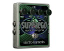 ELECTRO-HARMONIX ( エレクトロハーモニックス ) /Superego　Synth Engine Superego Synth Engine（スーパー・イーゴー・シンセ・エンジン）は、弾いた音をサンプリングして無限のサステインを生み出します。 コードなどをフリーズ（鳴ったままに）すれば、その上にソロなどを重ねて弾くことが可能です。フリーズした音を次の音に滑らかにグリスすればシンセのポルタメントのような効果を得られます。フットスイッチを踏む度にサウンドを次々に重ねることもでき、その場合前の音をどれだけ残すのかなどを設定できます。また、フットスイッチを操作しなくても、本機が自動で単音やコードをフリーズするオート・モードもあります。 エフェクト・ループも搭載しており、Superegoのエフェクト音にさらに別のエフェクトをかけることも可能です。 Specs ・3 Foot Switchモード 【Momentary】フット・スイッチを踏んでいる間だけ音をフリーズします。フリーズ音のフェイド・イン／アウトはSpeedコントロールで調整できます。 【Latch】踏む度にどんどん音を重ねます。重ねる前の音の音量はLayerコントロールで調整できます。 【Auto】単音やコードを探知しフリーズします。フリーズ音はSpeedコントロールでフェイド・アウトを調整できます。 ・Speed/Layerコントロール 　モードにより、フリーズ音のフェイド・イン／アウドや重ねる前の音量を調整します。 ・Glissコントロール 　フリーズし音を次の音に変化させるスピードを調整します。 ・寸法：91mm(W) x 118mm(D) x 50mm(H) 330g ・電源：9V DC センターマイナスアダプター JP9.6DC-200（付属） ※画像はイメージです。 ※商品の汚れや状態はお問い合わせ下さい。 ※掲載の商品は店頭や他のECサイトでも並行して販売しております。在庫情報の更新には最大限の努力をしておりますが、ご注文が完了しましても売り切れでご用意できない場合がございます。 その際はご注文をキャンセルさせていただきますので、予めご了承くださいませ。 また、お取り寄せ商品の場合、生産完了などの理由でご用意できない場合がございます。 ※お届け先が北海道や沖縄、その他離島の場合、「送料無料」と表記の商品であっても別途中継料や送料を頂戴いたします。その際は改めてご連絡を差し上げますのでご了承ください。　