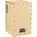 Pickup Snarecraft Cajon MEINL スネアクラフト・シリーズのカホンは、明瞭さと温かさを併せ持つ音質を特徴とし、まとまりのあるサウンドと幅広いダイナミックレンジを求めるプレイヤーにお薦めです。バルティック・バーチ材の使用により、パンチの効いたローエンドとクリスピーなスラップ・トーンを奏でます。前面の裏側に固定された 2対のスネアワイヤーがもたらす表現力豊かなスネアサウンドも特徴です。演奏面のコーナー部分に丸みをもたせた事により、打面をヒットした際のタッチを最大限拾いつつ、快適な演奏性を実現しました。 サイズ（W × H × D）：11-3/4 × 19-3/4 × 11-3/4 打面：Baltic Birch (Betula Pendula) ボディ：7-Ply (9 mm) Baltic Birch (Betula Pendula) ※画像はサンプルです。実施の商品とは木目が異なります。 ※商品の汚れや状態はお問い合わせ下さい。 ※掲載の商品は店頭や他のECサイトでも並行して販売しております。在庫情報の更新には最大限の努力をしておりますが、ご注文が完了しましても売り切れでご用意できない場合がございます。 その際はご注文をキャンセルさせていただきますので、予めご了承くださいませ。 また、お取り寄せ商品の場合、生産完了などの理由でご用意できない場合がございます。 ※お届け先が北海道や沖縄、その他離島の場合、「送料無料」と表記の商品であっても別途中継料や送料を頂戴いたします。その際は改めてご連絡を差し上げますのでご了承ください。　