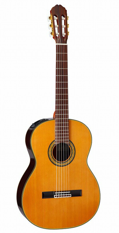 Takamine(タカミネ) PTU340N 特徴 ナイロン弦特有のメローな響きを容易にアンプリファイズする300シリーズ。裏板ローズ単板採用したエレガット。 生音が重視されるソロギターはもとより、ラテン系などエスニックなサウンドから演歌まで、幅広い分野でご使用いただけます。 伝統的なクラシックギターのプレイテイストをお好みの方におすすめのシリーズです。 Takamine(タカミネ) PTU340N 仕様 ◆TOP：SOLID CEDAR ◆BACK：SOLID ROSEWOOD ◆SIDES：ROSEWOOD ◆NECK：MAHOGANY ◆FINGER BOARD：ROSEWOOD ◆SCALE：650mm ◆NUT WIDTH：51mm ◆PRE-AMP：CT-4BII (PTU) ◆COLOR：N (gloss) ◆WITH HARD CASE：HC-300 Takamine(タカミネ) PTU340N CT-4BII(PTU)プリアンプ エレアコとしてプラグ・インしていない時でも 手軽にチューニングが確認でき、電池の無駄な消耗を防ぐオート・オフ機能も装備。 音質の補正はLOW、MID、HIGHの3バンドで調節が可能で、 シンプルなコントロールシステムでありながら、 プロユースに対応するサウンドクオリティーを実現 ※画像はイメージです。 ※木目は1本1本異なります、ご了承下さい。 ※掲載商品に関しましてご購入手続きが完了しましても売り切れの場合や廃盤・メーカー在庫切れの場合はご用意できない場合がございます。その際は改めてご連絡いたします。　