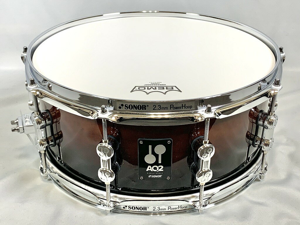 SONOR AQ2-1406SDW #BRF AQ2 Series Maple Snare Drum 14" x 6"ソナー スネアドラム ブラウン フェイド・ラッカーフィニッシュ