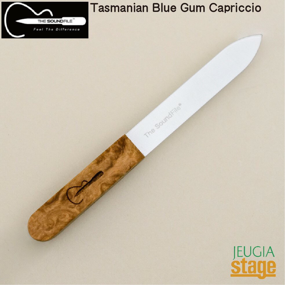 Glass File Tasmanian Blue Gum Capriccioサウンドファイル ガラス爪ヤスリ タスマニアンブルーガム カプリチオ【大…