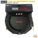 MXR DCIR20：STEALTH INSTRUMENT CABLE 20ft S/S【約6.1m S-S】エムエックスアール ステルス インストゥルメント シールドケーブル ストレート/ストレートプラグ【Stage-Rakuten Guitar Accessory】