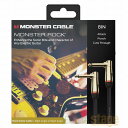 MONSTER CABLE MONSTER ROOK 2-0.75 DA (プラグL/L 0.75FT 約22cm) モンスターケーブル モンスター ロック シールド ケーブル 【Stage-Rakuten Guitar Accessory】