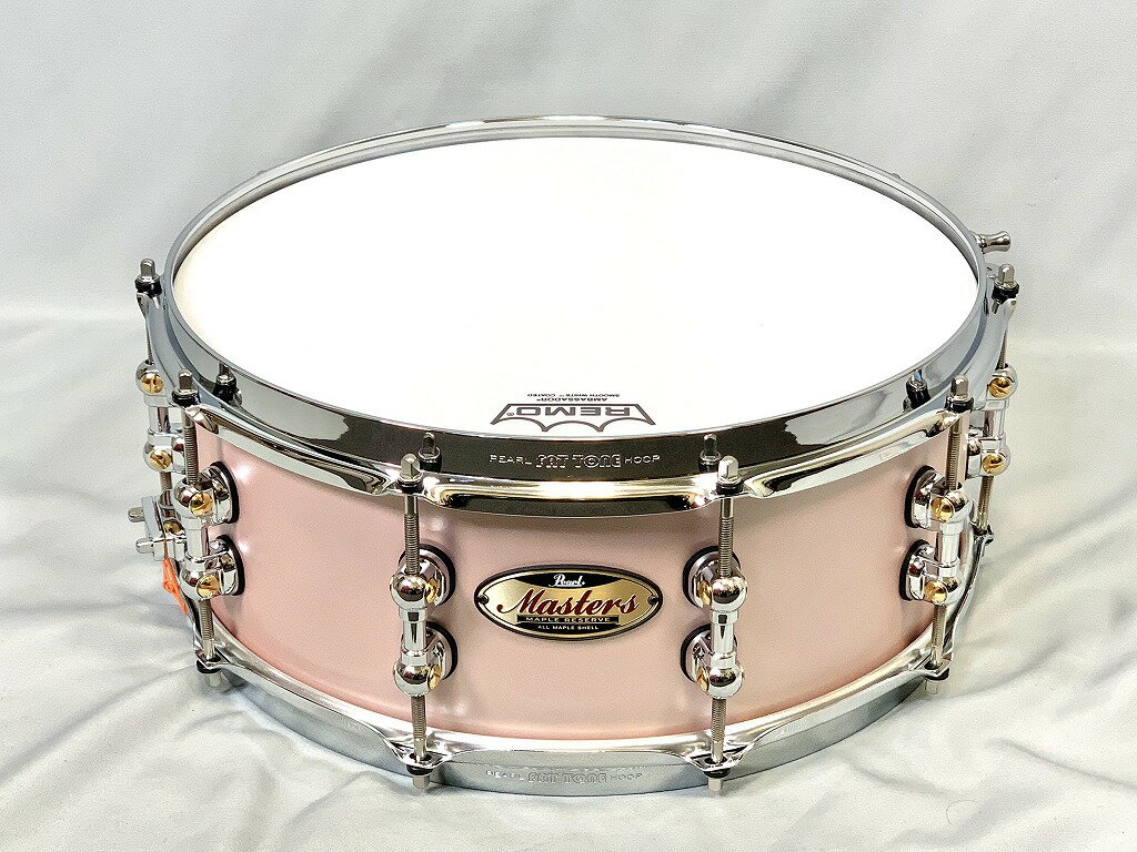 【1台限定特価】Pearl MRV1455S/CMasters Maple Reserve Satin Rose Goldパール スネアドラム マスターズ メイプル リバース#サテンローズゴールド 844【Stage-Rakuten Drum SET】