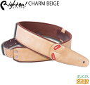 Right On! STRAPS CHARM BEIGE-MOJO Series-ライトオン ストラップ チャーム ベージュ-モジョ シリーズ-【Stage-Rakuten Guitar Accessory】