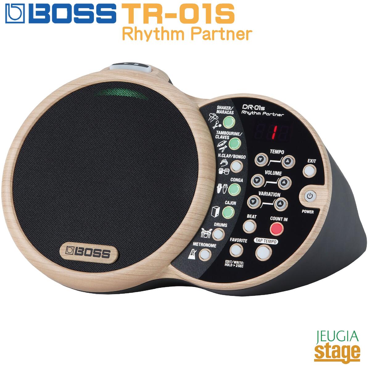 BOSS DR-01S Rhythm Partnerボス リズム・パートナー【Stage-Rakuten Drum Accessory】