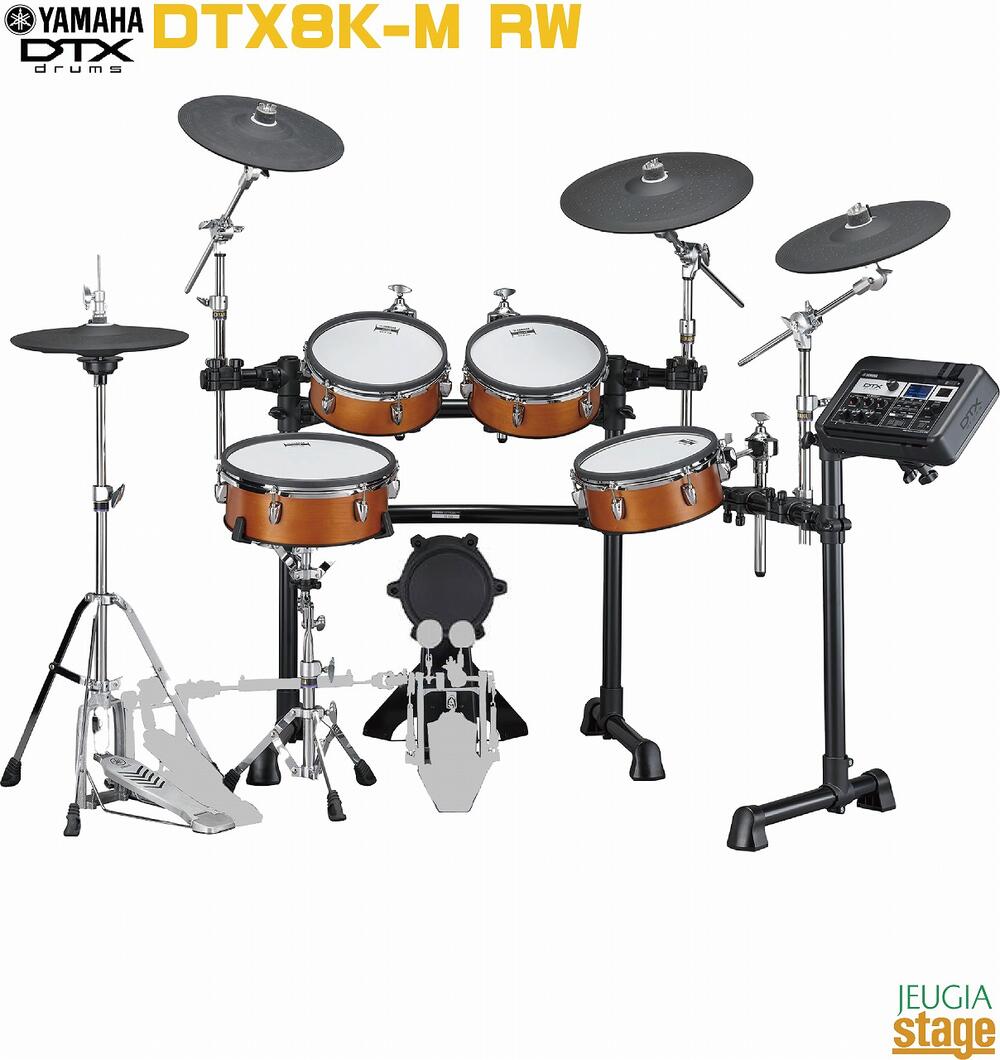 YAMAHA DTX8K-M RW REAL WOOD ޥ Żҥɥࡦ쥯ȥåɥ åإå ꥢ륦åɡStage-Rakuten Drum SET