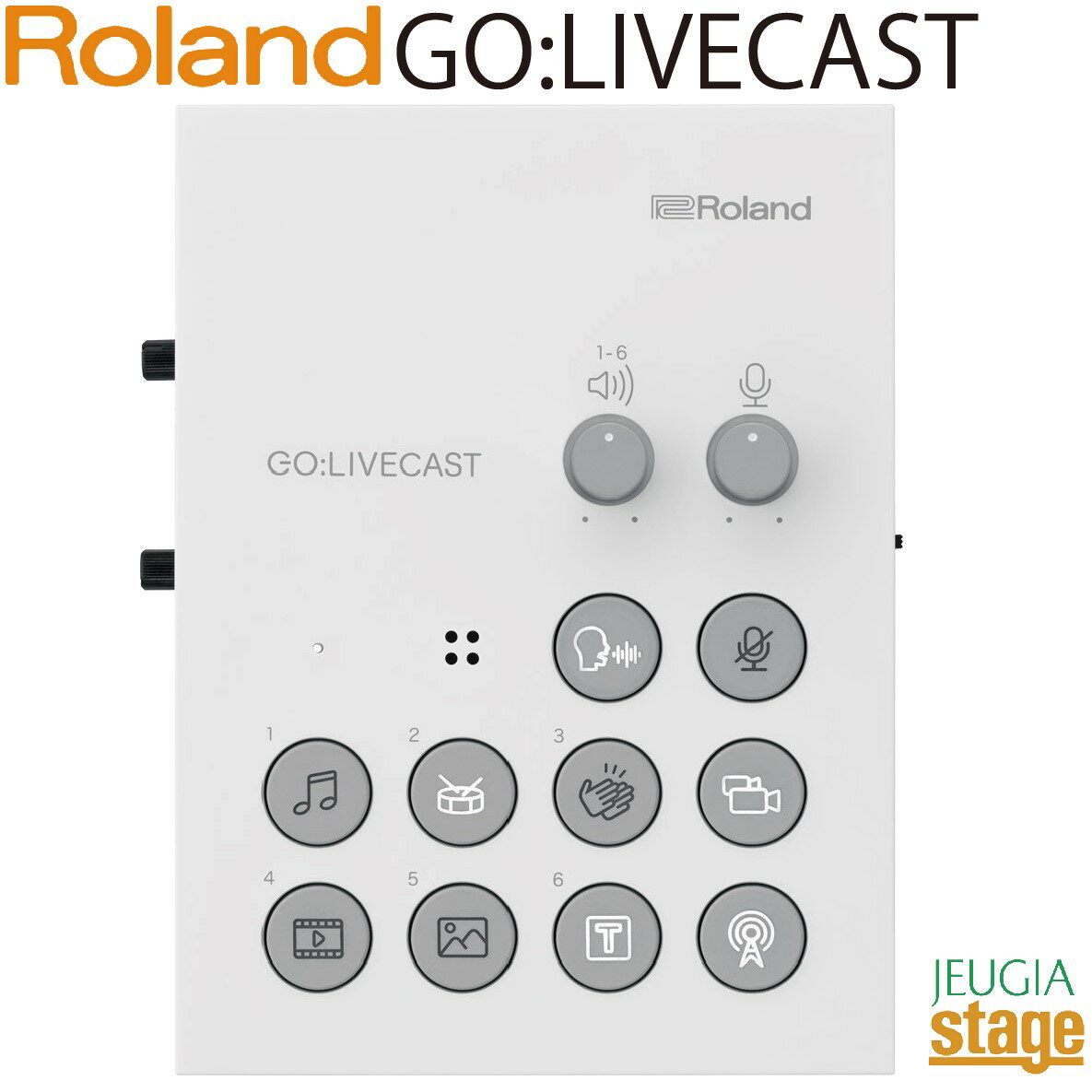 【箱ダメージ特価】ROLAND GO:LIVECAST Livestreaming Studio for Smartphonesローランド ライブストリーミング・スタジオスマートフォン用オーディオ・インターフェース【Stage-Rakuten Public Address】【Stage-Rakuten Desk Top Music】