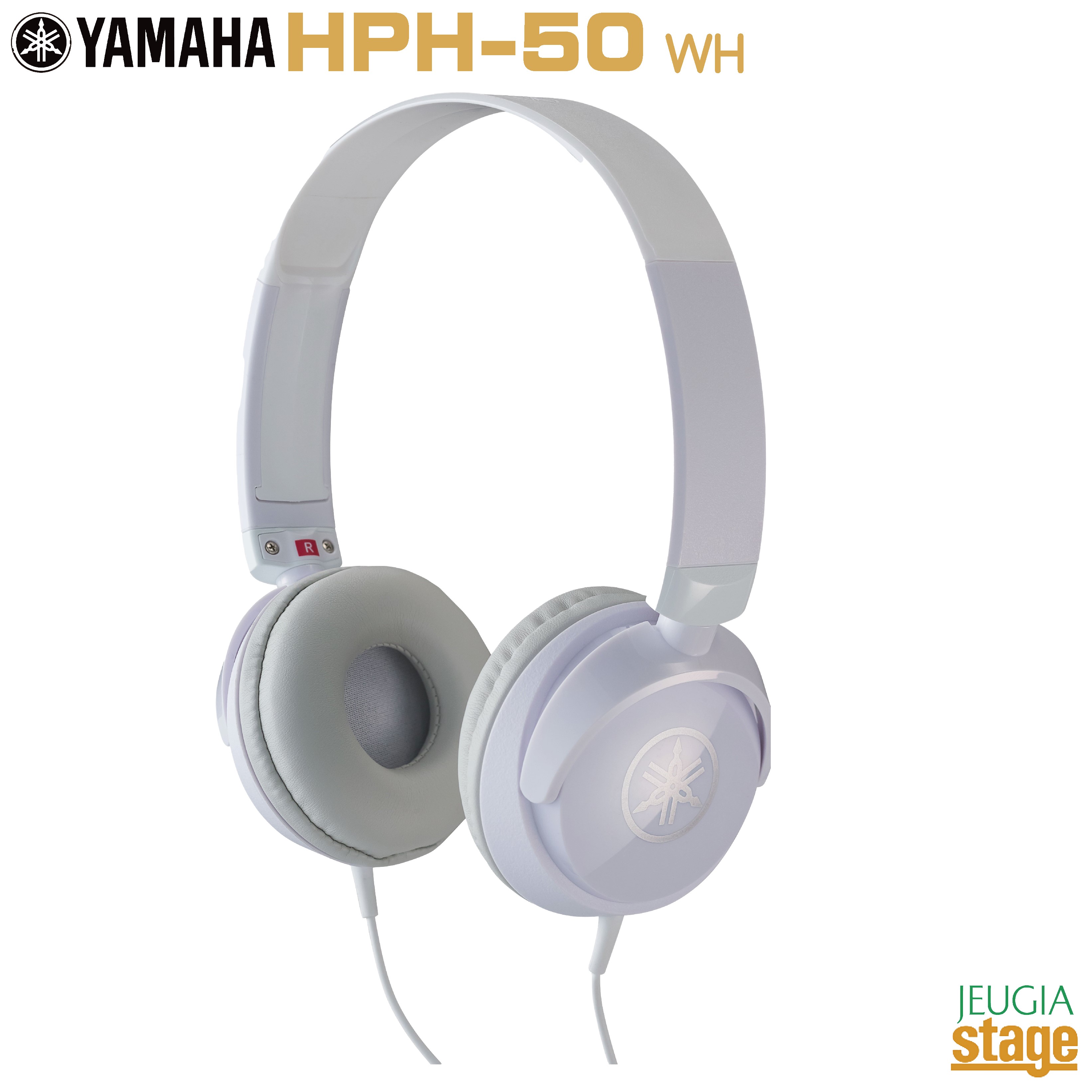 YAMAHA HPH-50WH Headphones Whiteޥ إåɥۥ ۥ磻ȡStage-Rakuten Public AddressۡStage-Rakuten Piano Accessory