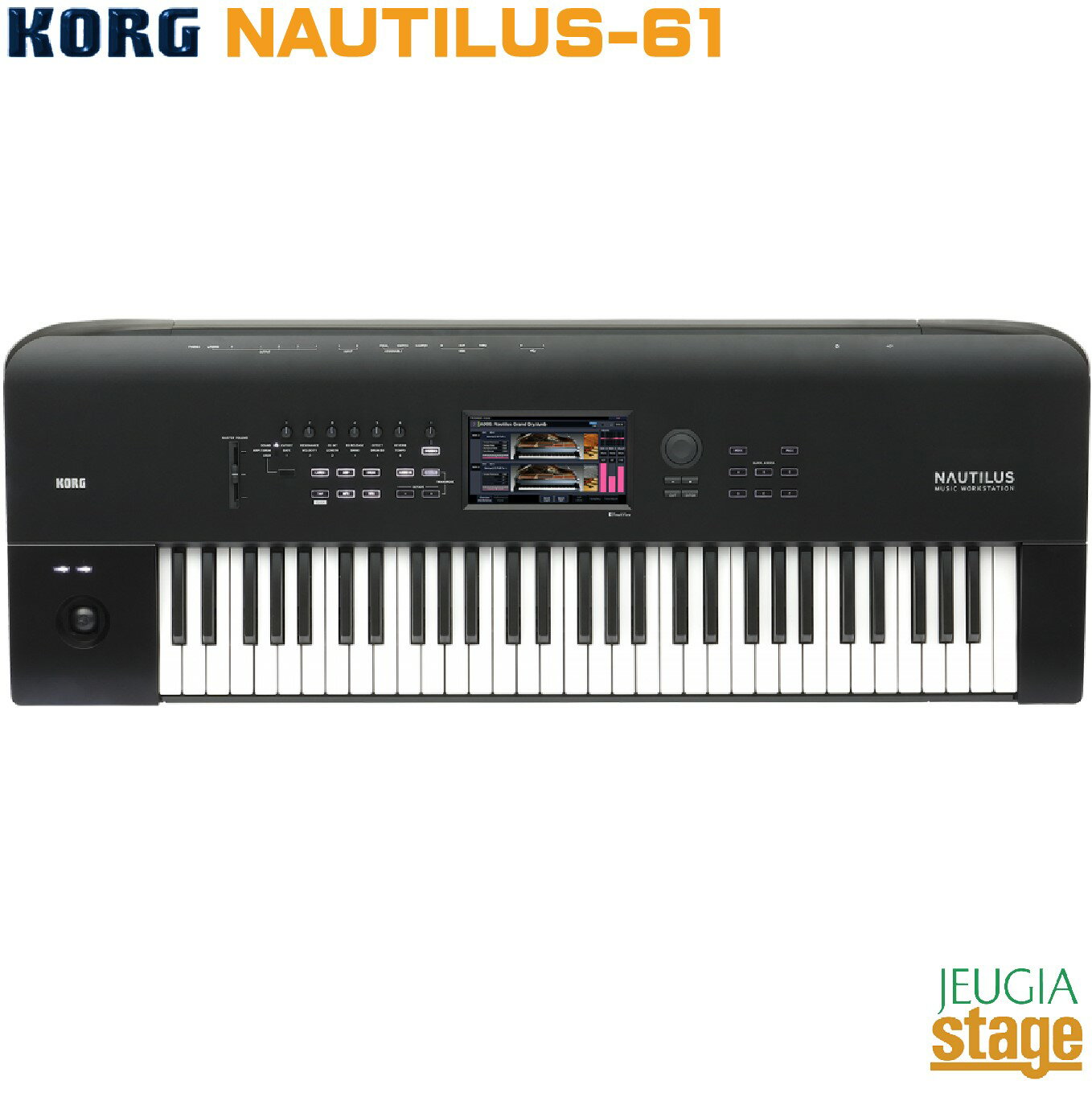  AEgbgF1 KORG NAUTILUS-61 MUSIC WORKSTATIONRO m[`X ~[WbN[NXe[V VZTCU[ L[{[h 61Ճf  Stage-Rakuten Synthesizer 