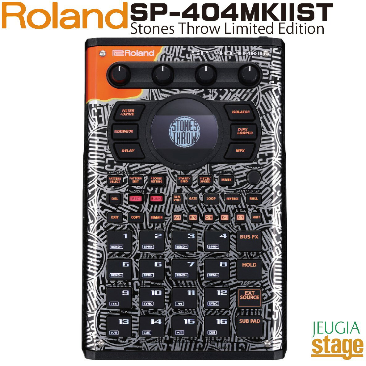 【数量限定】ROLAND SP-404MK2ST Stones Throw Limited EditionLINEAR WAVE SAMPLER ストーンズ スロウ リミテッド エディション ローランド サンプラー【Stage-Rakuten Public Address】【Stage-Rakuten Desk Top Music】SP-404MKIIST