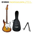 YAMAHA PACIFICA212VFM TBSヤマハ エレキギター パシフィカ PACシリーズ タバコブラウンサウンバースト【Stage-Rakuten Guitar SET】