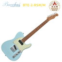Bacchus BTE-2-RSM/M PTL-SOB Pastel Sonic Blueバッカス エレキギター ローステッドメイプル パステルソニックブルー【Stage-Rakuten Guitar】青 水色