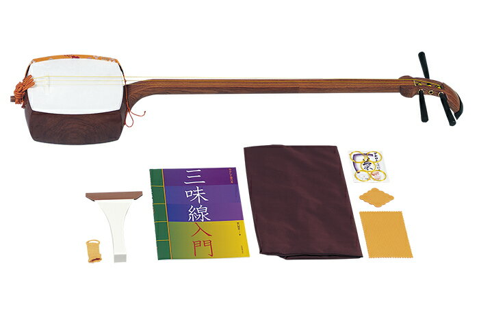 全音 三味線特製セット ZSK-10ゼンオン ZENON【Stage-Rakuten Japanese musical instrument】和楽器
