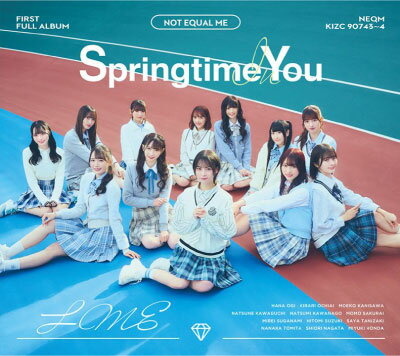 応援店特典：生写真（蟹沢萌子 絵柄）付き！≠ME　1st アルバム『Springtime In You』初回限定盤【CD+Blu-ray】　[三条本店]