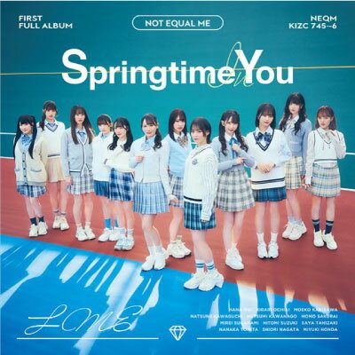 応援店特典：生写真（蟹沢萌子 絵柄）付き！≠ME　1st アルバム[『Springtime In You』通常盤【CD+Blu-ray】　[三条本店]