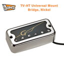 TV Jones TV-HT Universal Mount Bridge, Nickelブリッジ用 ニッケル シングルコイル