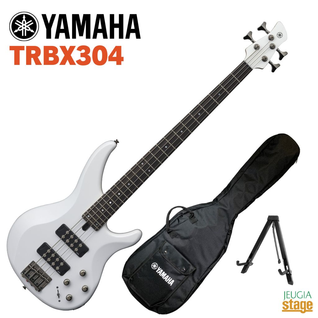 YAMAHA TRBX304 WHヤマハ エレキベース TRBXシリーズ ホワイト TRBX-304【Stage-Rakuten Bass】