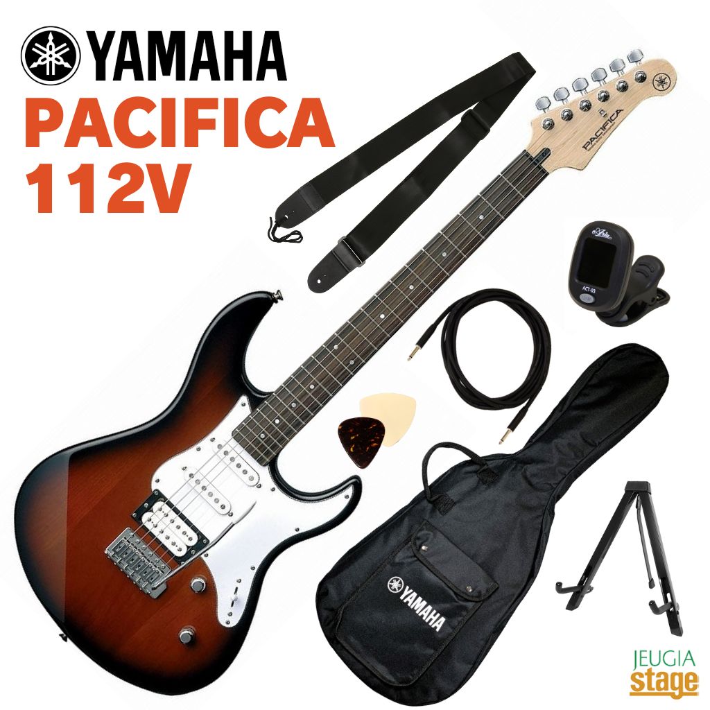 YAMAHA PACIFICA112V OVS}n GLM^[ pVtBJ PACV[Y I[hoCITo[Xg PAC-112 PAC 112V PAC-112VyStage-Rakuten Guitar SETz