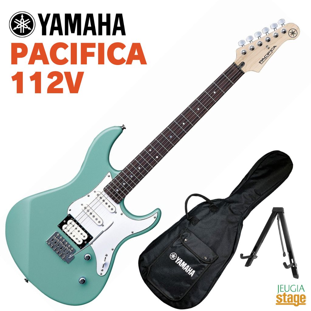 YAMAHA PACIFICA112V SOBヤマハ エレキギター パシフィカ PACシリーズ ソニックブルー PAC-112 PAC 112V PAC-112V【Stage-Rakuten Guitar SET】