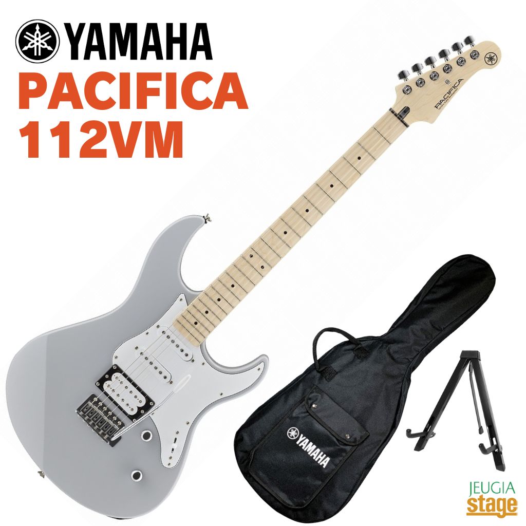 YAMAHA PACIFICA112VM GRY}n GLM^[ pVtBJ PACV[Y O[ PAC-112 PAC 112VM PAC-112VMyStage-Rakuten Guitar SETz