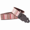 Right On! STRAPS CARAVAN REDライトオン ストラップ カラバン レッド【Stage-Rakuten Guitar Accessory】