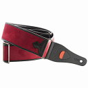 Right On! STRAPS DIVINE REDライトオン ストラップ レッド【Stage-Rakuten Guitar Accessory】