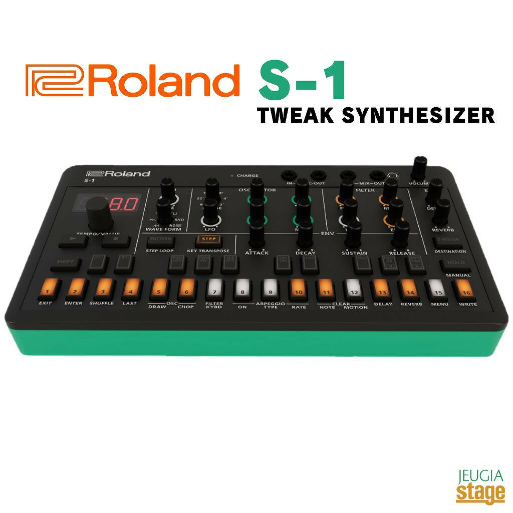Roland S-1 TWEAK SYNTHESIZERローランド マイクロ・ポリシンセ シンセサイザー AIRA COMPACT【Stage-Rakuten Synthesizer】