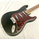 Made in Japan Limited Stratocaster®, Raw Ash Blackフェンダー メイドインジャパン ストラトキャスター ロウ アッシュ ブラック オープンポアフィニッシュ ローズウッド【日本限定生産】【Stage-Rakuten Guitar】エレキギター 黒 マット フラット 日本製