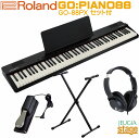 【数量限定特価】【新製品】Roland GO:PIANO88 (GO-88PX) Entry Keyboard【スタンド・ヘッドホン・ダンパーペダル付き】 ロー...