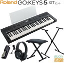 Roland GO:KEYS 5 GT(グラファイト)【専用譜面台MRGKS3/5・スタンド・イス・ヘッドホン・ダンパーペダル付き】Music Creation...