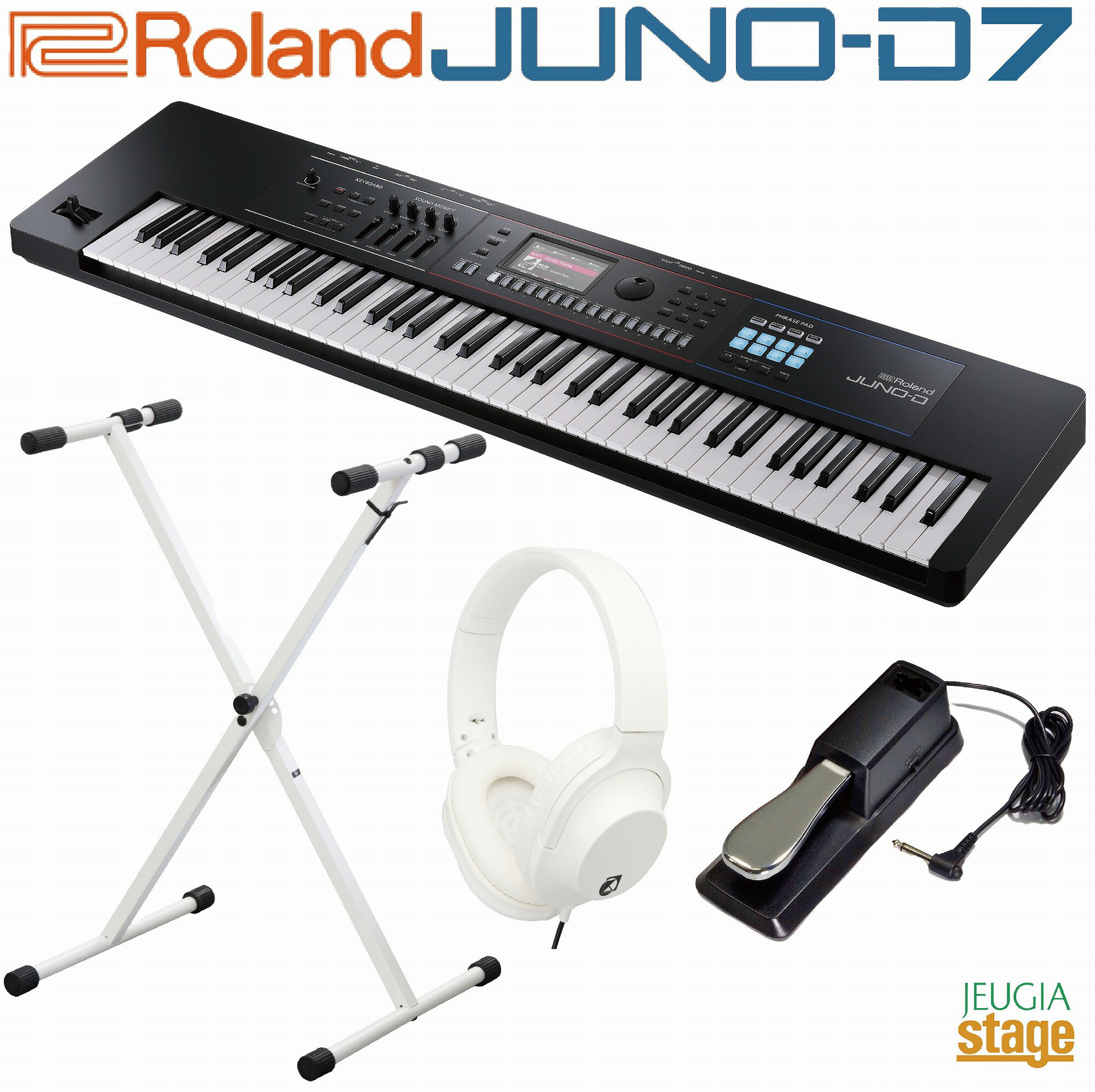 ڿʡRoland JUNO-D7 Synthesizerڥɡإåɥۥ󡦥ѡڥդۥ 󥻥 ...