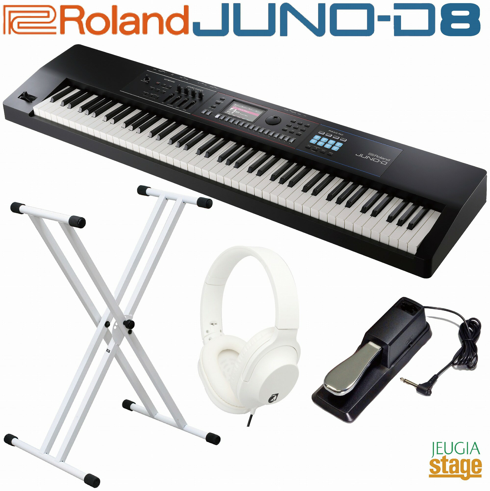 楽天市場】roland juno 88鍵(ピアノ・キーボード|楽器・音響 楽天市場】roland juno 88鍵(ピアノ・キーボード|楽器・音響