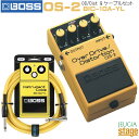 BOSS OverDrive/Distortion OS-2 オーバードライブ/ディストーション & BIC-10Aケーブル & 特典付きセット【Stage-Rakuten Guitar Accessory】エフェクター