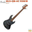 Bacchus WL5-QM-AC RSM/M BLKSバッカス エレキベース Japan Tune-upシリーズ【Stage-Rakuten Bass】ジャズベース ジャズべ JTシリーズ ジャパンチューンナップシリーズ ブラック 黒