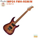 Bacchus IMP24 FMH-RSM/M N-MGT-Bバッカス ローステッドメイプル ナチュラルマゼンタバースト【Stage-Rakuten Guitar】エレキギター 紫 24フレット コイルタップ ロックペグ