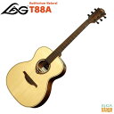 LAG GUITARS T88AAuditorium Naturalラグ トラモンタン ナチュラル 【Stage-Rakuten Guitar SET】アコースティックギター アコギ フォークギター エレアコ ベージュ Natural