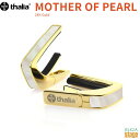 Thalia Capo MOTHER OF PEARL 【Exotic Shell】24KGタリアカポ カポタスト ギターアクセサリー 金 ゴールド 24K G...
